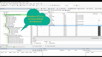 #Bitzer compressor how to config modbus to communicate PLC schneider to smart controller CM RC