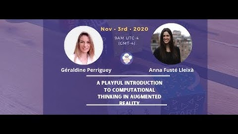 Augmented Reality paper cubes to teach computational thinking by Anna Fusté Lleixà