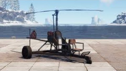 Rust console in depth minicopter flying tutorial...