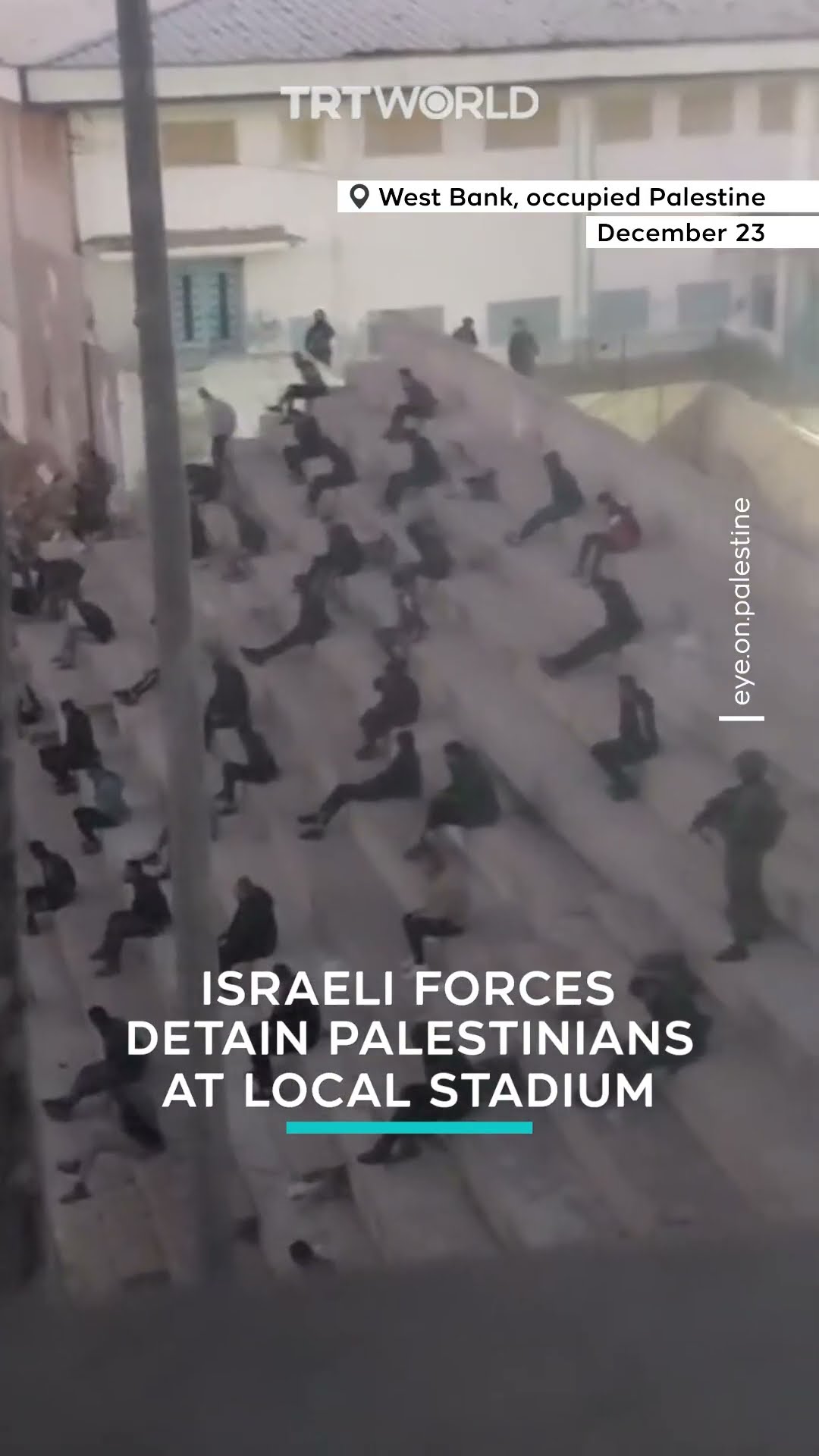 Israeli forces detain Palestinians in occupied West Bank