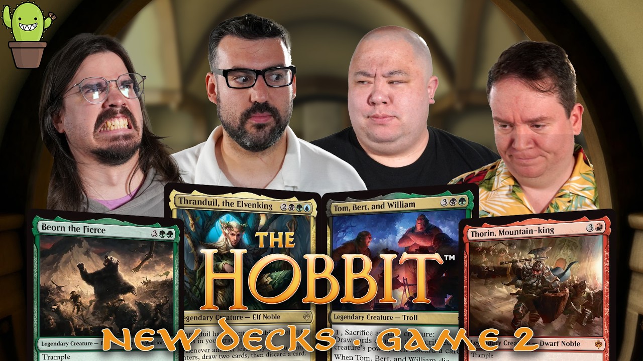 THE HOBBIT Commander Showdown CONTINUES | Thorin VS Beorn VS Tom, Bert, & William VS Thranduil thumbnail