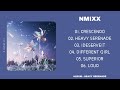 FULL ALBUM NMIXX HEAVY SERENADE 