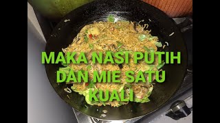 Asmr Neng Safa Marwah Makan Nasi Putih Dan Mie Se Kuali