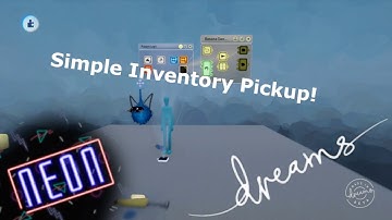 Dreams PS4 | Inventory Pickup Tutorial + Equipping!