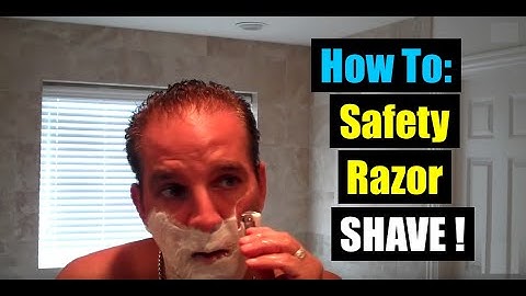 Learn How To Shave with a Safety Razor Merkur 34C Tutorial #shaving #tutorial #razor #mensgrooming