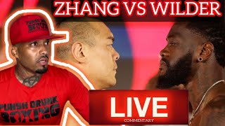 Zhilei Zhang Vs Deontay Wilder LIVE  Commentary