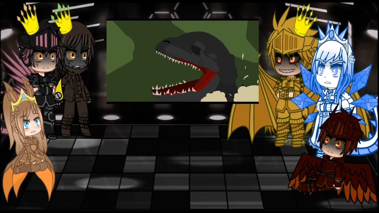 Kaijus reagindo a Hakaishin Godzilla vs King Ghidorah - (🇺🇸/🇲🇽/🇧🇷) - Gacha Nebula