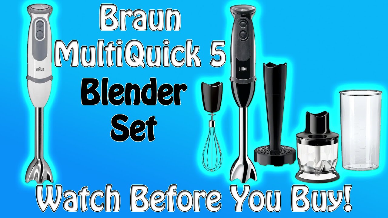 Braun multiquick 5 blender set watch before you buy youtube