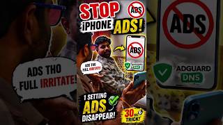 Stop Ads on iPhone in 30 Seconds