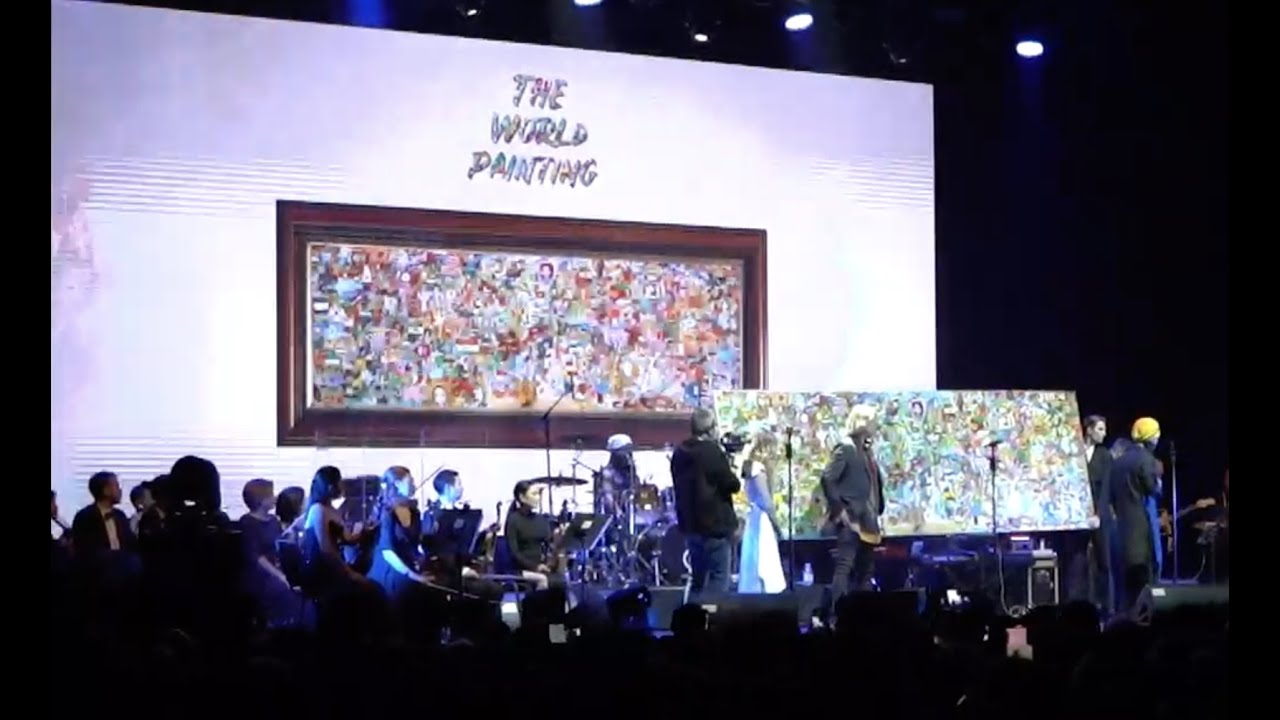 ENIGMA "THE SAME PARENTS" collaboration with World Painting art project