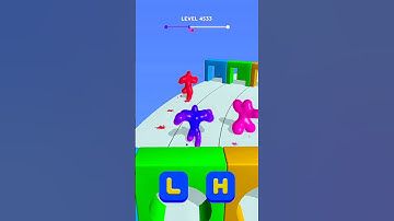 Best fun game ever (Blob Shifter 3D) level-4533 #games #shorts
