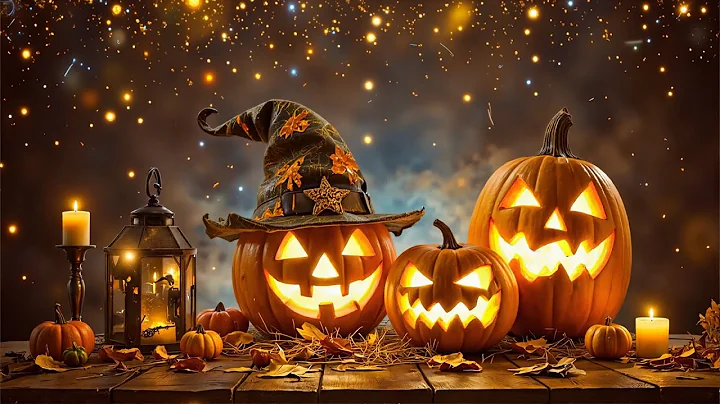 Relaxing Halloween Music - Jack O' Lanterns 🎃 Dark, Spooky Sounds, Autumn, Halloween Ambience
