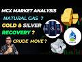 Crude Oil Today | Natural Gas Today | Gold Today | Silver Today | MCX Commodity Analysis