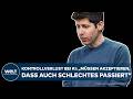 KÜNSTLICHE INTELLIGENZ: OpenAI-Chef Sam Altman wirbt für mehr Risikobereitschaft bei KI