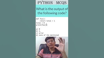 Python MCQs in a Flash | Quick Python Learning #infytqmcq #infytq #pythonprogramming #pythonmcqs