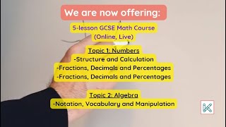 [Knowledger Course Updates] GCSE Math [Edexcel] Tutorial Course by Mr. Patel