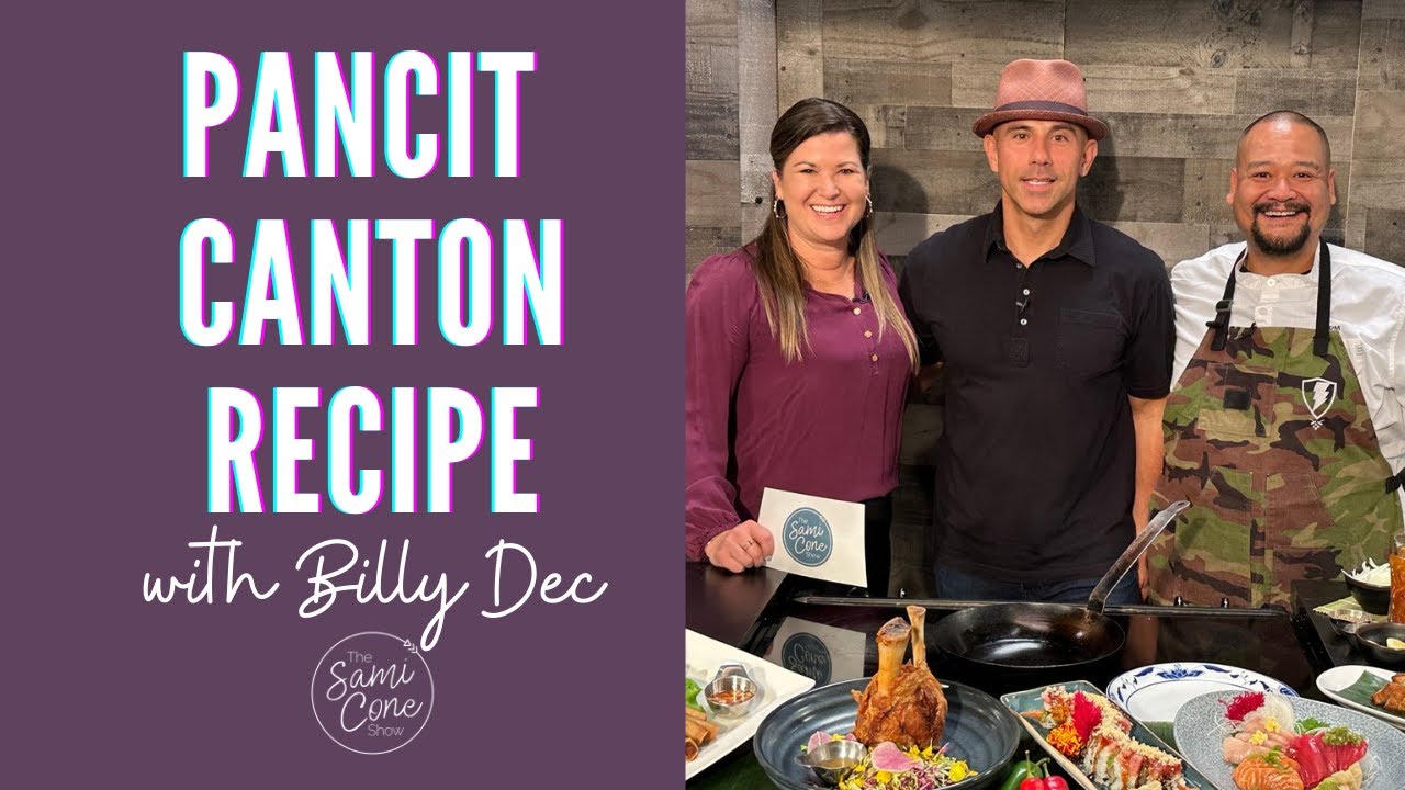 Making Pancit Canton Recipe with Billy Dec & previewing FOOD ROOTS Documentary before Film Festival