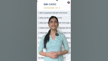 👉 DIR-3 KYC Due Date Extended | New Due Date 15th October 2025 #shorts  #DIR3KYC