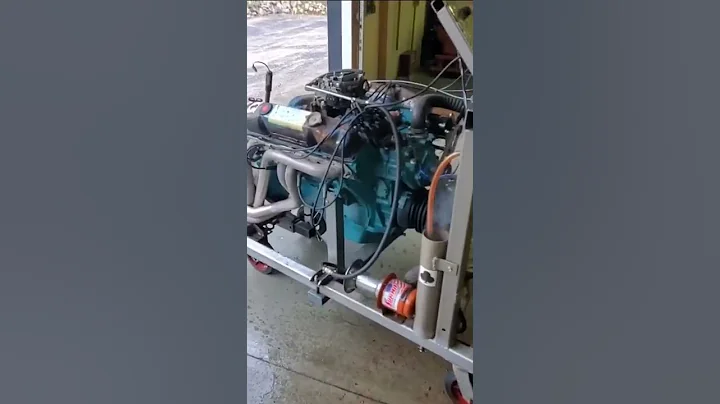 Mopar Motorhome 440 On The Runstand #shorts #nonamenationals