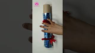 How To Make DIY Christmas Crackers #shorts #subscribe #shortvideo