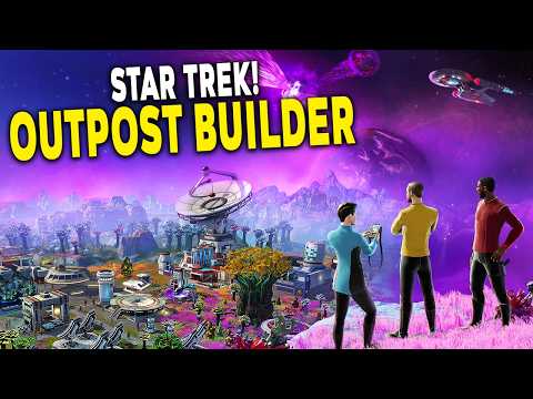 NEW Star Trek Outpost Builder! - Star Trek: Outposts Unknown Gameplay