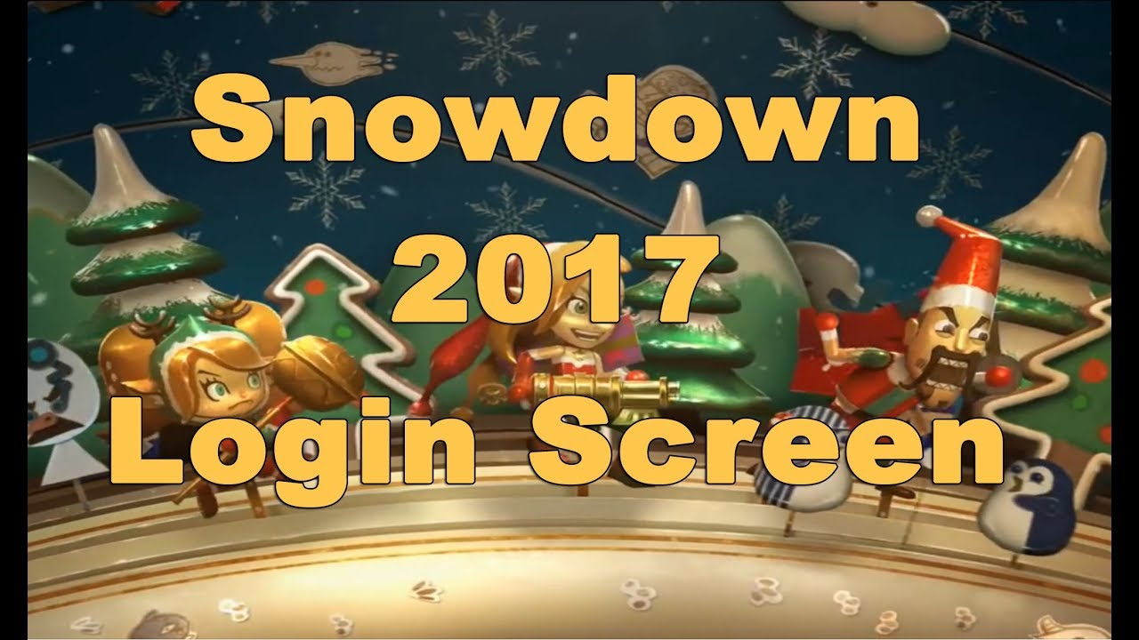 Winter Snowdown 2017 Login Screen - League of Legends