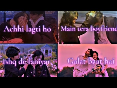 Achhi Lagti Ho X Main tera boyfriend X Ishq De Faniyar X Galt baat hai- Slowed + Reverb | Love song