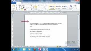 Using Access 2010 - Create the Main Document in Word