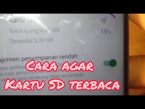 Cara Memperbaiki Kartu SD Yang Tidak Terbaca