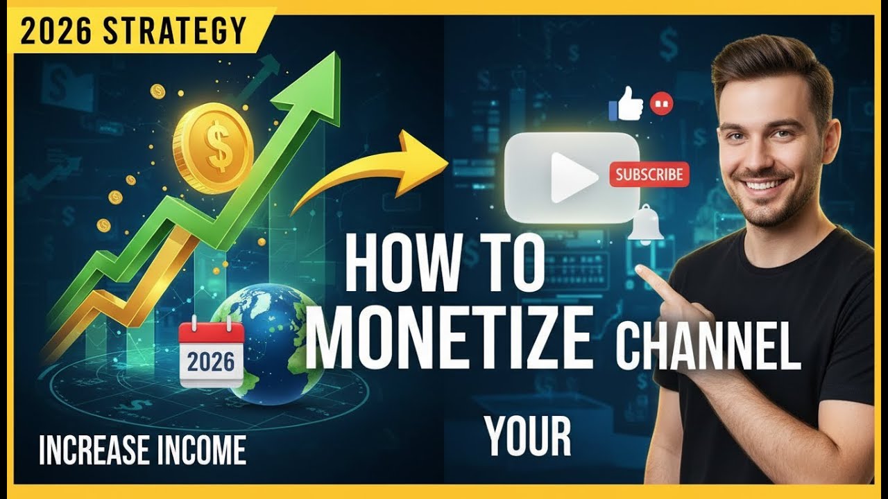 How to monetize your youtube channel in 2026 - YouTube