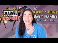 12 RARE & EDGY BABY NAMES 2020 ✨(For Boys & Girls) | Unique Marvel Characters Inspired Names I Love!