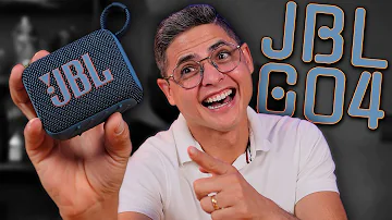 Review em vídeo: COMPREI A JBL Go 4! A Caixinha de Som Bluetooth Super Portátil! Unboxing e Impressões