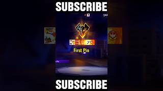 Free Fire First Pin 📌🔥 || IMPOSSIBLE 🍷🗿 || #freefire #newtrick #phonk #foryou