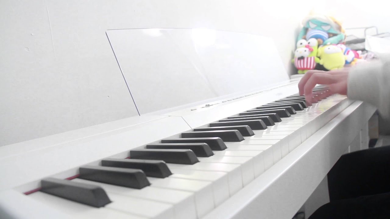 Koyomimonogatari 暦物語 Ed Whiz By Trysail Piano ピアノ Youtube