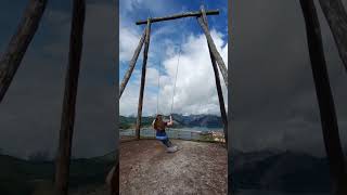 Columpio de Riaño, el columpio más alto de España. Ubicado en los llamados fiordos leoneses #travel