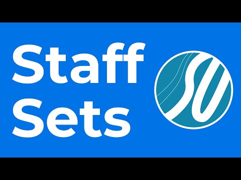 Finale Staff Sets | Finale Superuser