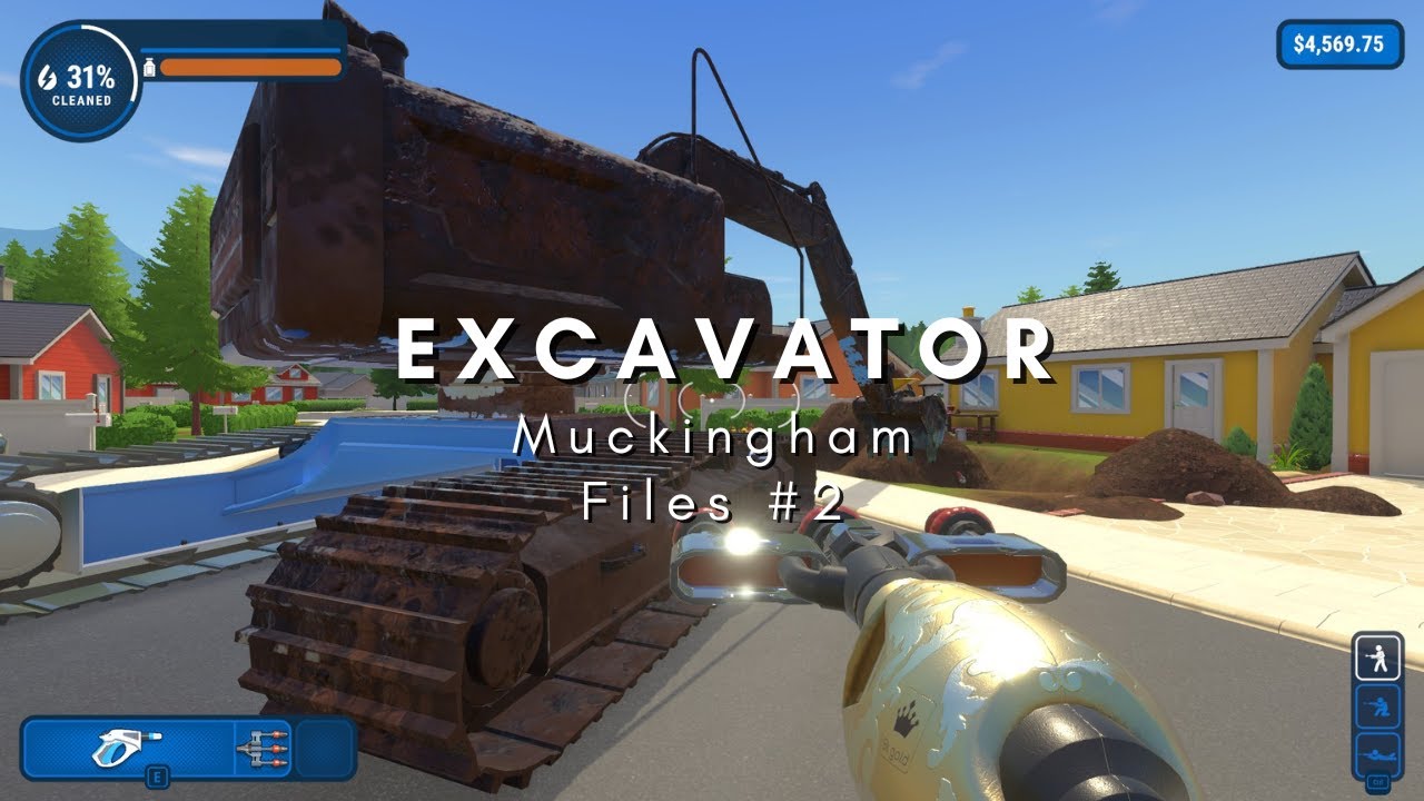 Clean The Excavator, PowerWash Simulator Wiki