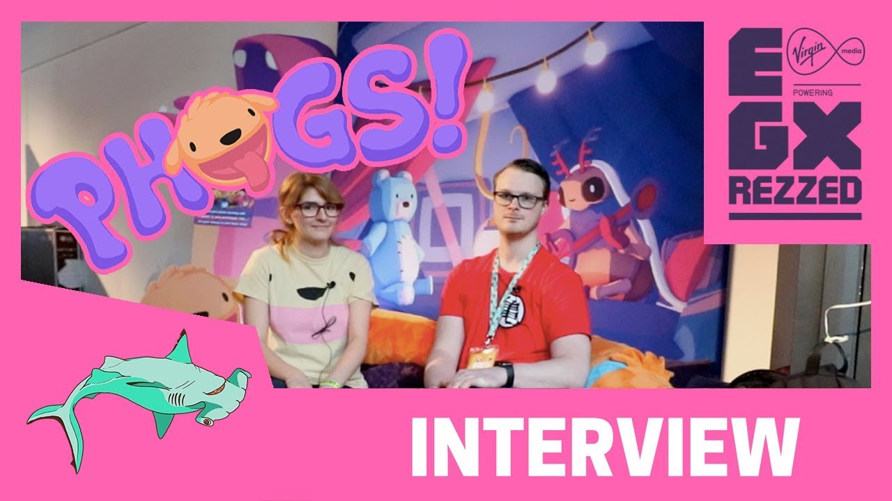 PHOGS INTERVIEW @ EGX REZZED 2019! | Upside Down Shark