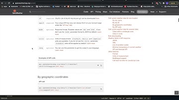 Getting Started with Openweathermap