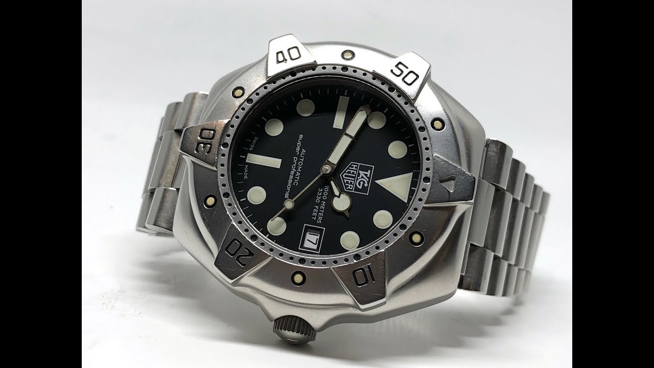TAG Heuer 1000 meters Automatic Super Professional (ws2110-2)