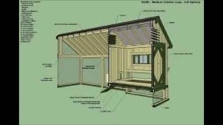 poultry simple chicken coop build