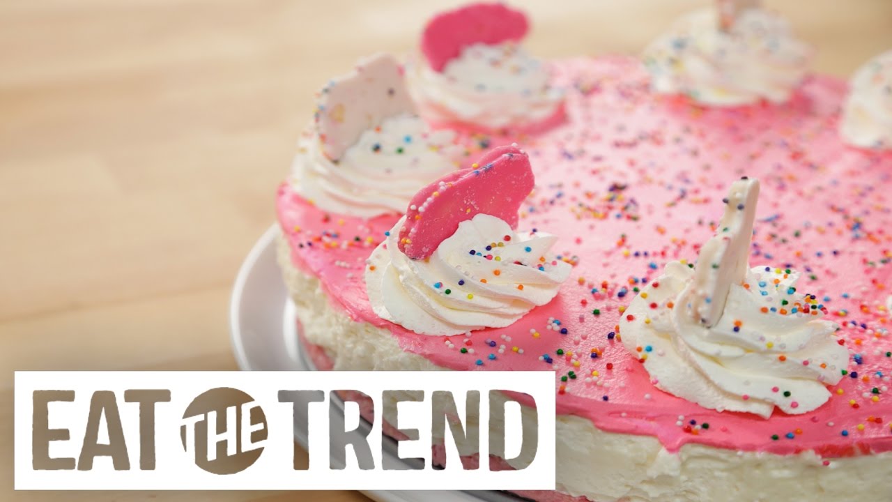 NoBake Frosted Animal Cracker Cheesecake Eat the Trend YouTube