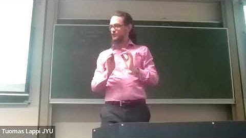 Tuomas Lappi: Color fields in a high energy nucleus, lecture 2 of 5