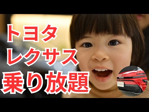 【2歳休日育児】トヨタ・レクサス乗り放題のトヨタ会館が大人も子どもも楽しめる！