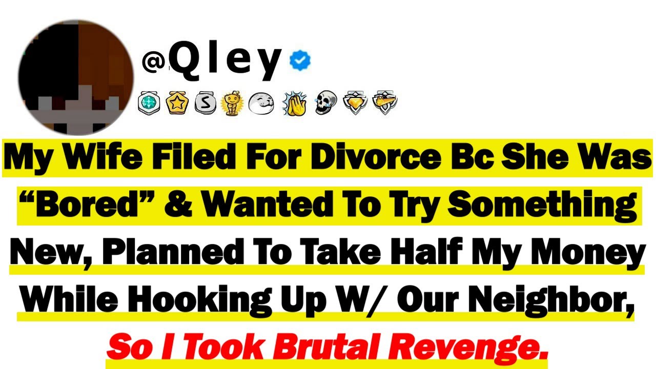 Моя жена подала на развод, потому что ей было «скучно» и она хотела попробовать что-то новое, пла...