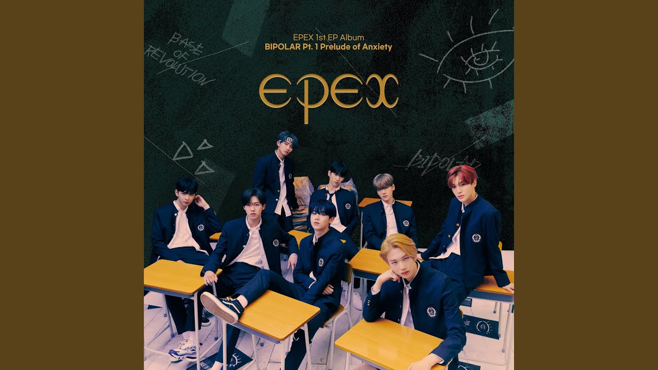 EPEX 直筆サイン入りアルバム　Bipolar Pt.1 불안의 서 EPEX 直筆サイン入りアルバム Bipolar Pt.1 불안의 서 EPEX 直筆