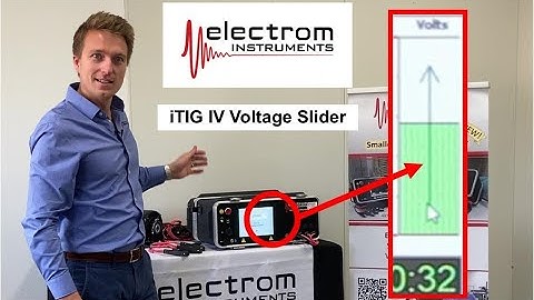 iTIG IV Voltage Slider Demonstration