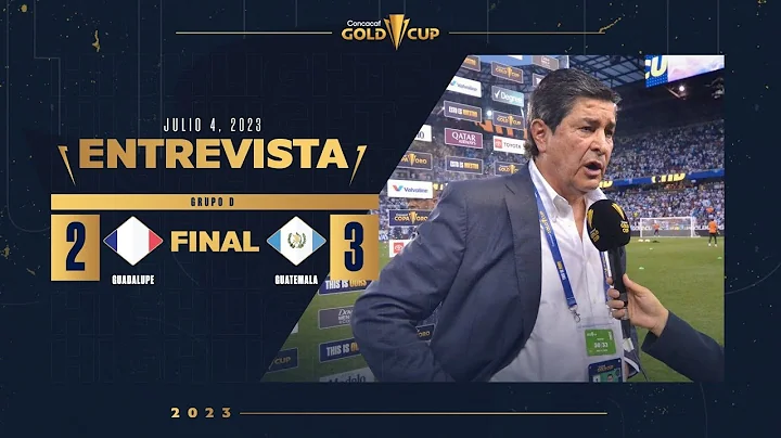Luis Fernando Tena, Director Técnico de Guatemala | 2023 Gold Cup