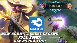 NEW!! DATA SKIN LESLEY LEGENDS FULL EFEK!!!