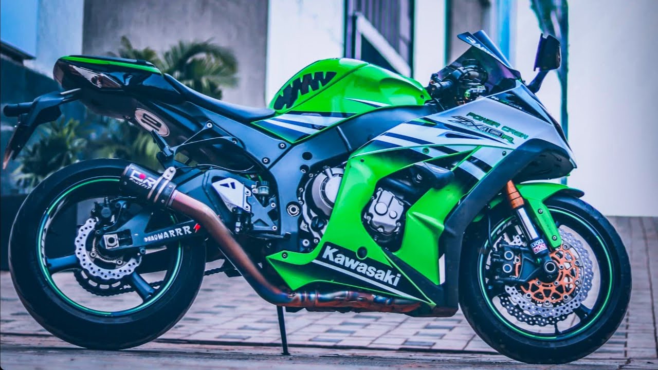 Kawasaki Ninja ZX10R Sound Full System Racefit Exhaust 💥👌 YouTube